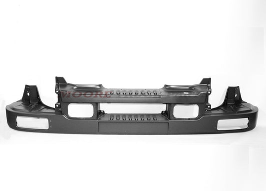 Front Bumper Bar  –  With Fog Lamp Holes  –  Grey  –  To Suit Renault Midlum 1st / 2nd Gen (01-13)