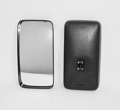 Mirror Head On Pillar  –  With Curved Glass  –  To Suit Mazda T4000 / Ford Trader (89-00)