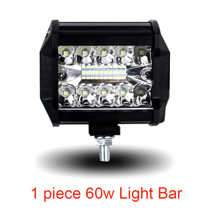 12V 24V LED Bar Offroad Spot Flood Combo LED Light Bar/Work Light for Truck Car SUV 4WD 4X4 Boat ATV Barra LED Headlights