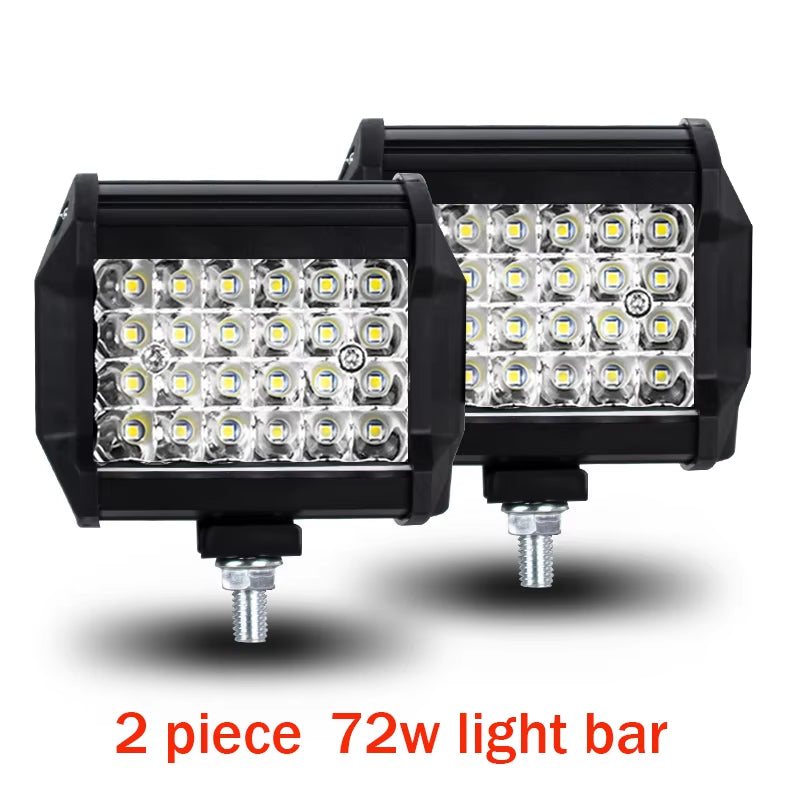 12V 24V LED Bar Offroad Spot Flood Combo LED Light Bar/Work Light for Truck Car SUV 4WD 4X4 Boat ATV Barra LED Headlights