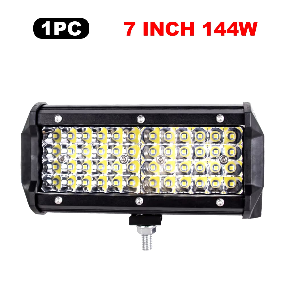 12V 24V LED Bar Offroad Spot Flood Combo LED Light Bar/Work Light for Truck Car SUV 4WD 4X4 Boat ATV Barra LED Headlights