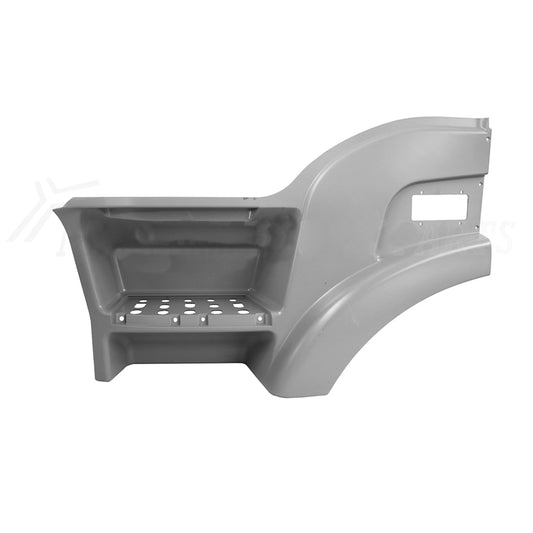 Step Panel L/H Left Hand  –  Upper  –  With Locker Handle Hole  –  Light Grey  –  Iveco Stralis AS (13-On)