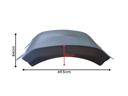 Mudguard R/H Right Hand = L/H Left Hand  –  Upper  –  To Suit DAF CF65 / CF75 / CF85 (00-13)