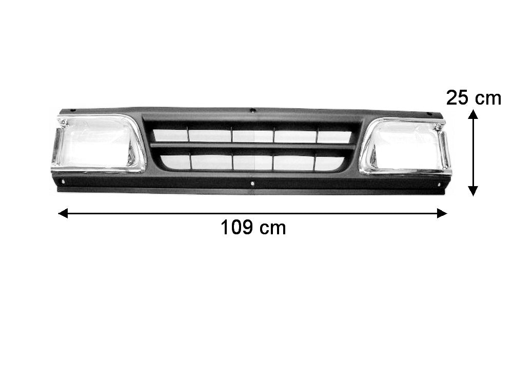 Grille  –  Lower  –  Narrow Cab  –  To Suit Daihatsu Delta (05/99-07/99)