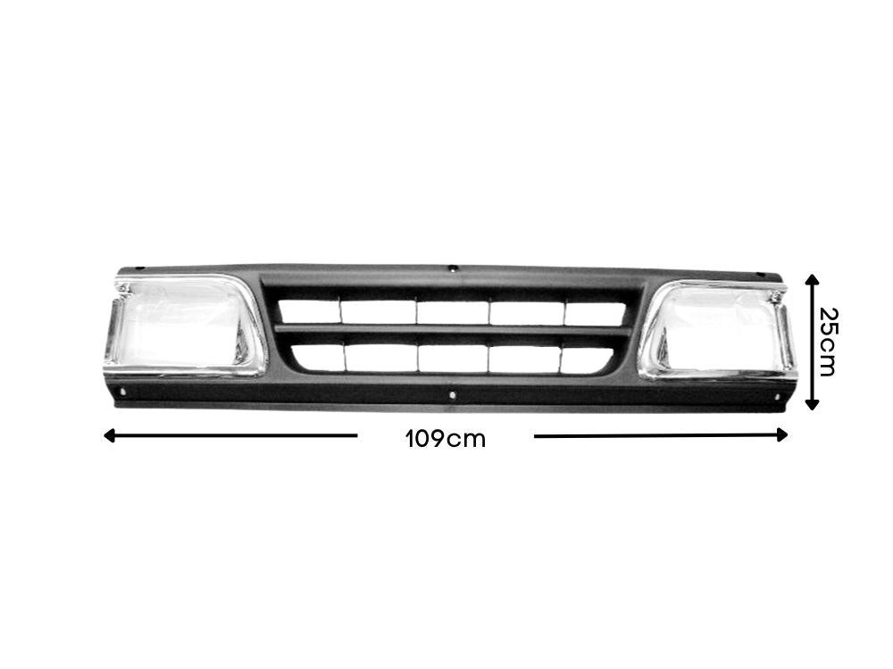 Grille  –  Lower  –  Narrow Cab  –  To Suit Daihatsu Delta (05/99-07/99)