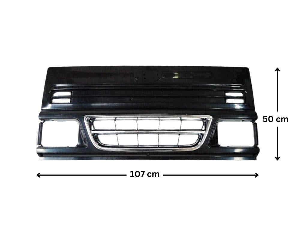 Grille Assembly  –  Upper & Lower  –  Narrow Cab  –  To Suit Daihatsu Delta (05/99-07/99)