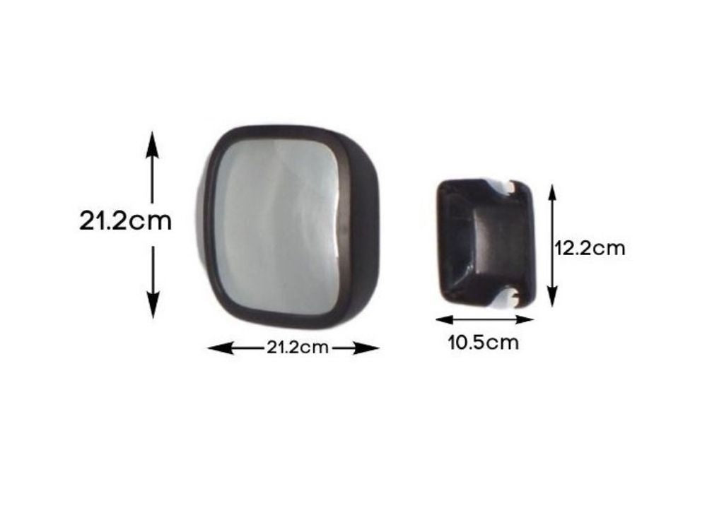 Spotter Mirror R/H Right Hand = L/H Left Hand  –  Manual Adjust  –  Quon To Suit Nissan UD CK / CW / PD / PW / GK / GW (07-16)