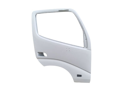 Door Shell R/H Right Hand  –  Single Flasher  –  Narrow Cab  –  Painted White  –  To Suit Hino 300 Series / Dutro (10/11-On)