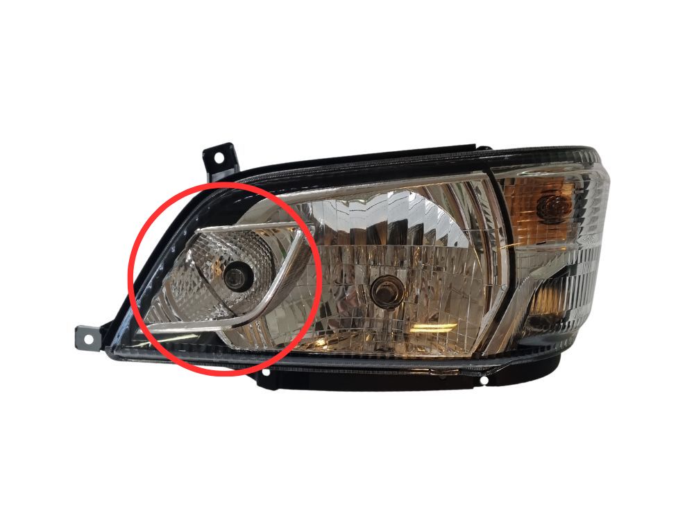 HeadLamp Head Light L/H Left Hand  –  Electric Adjust  –  Narrow Cab  –  To Suit Hino 300 Series / Dutro (05/19-On)