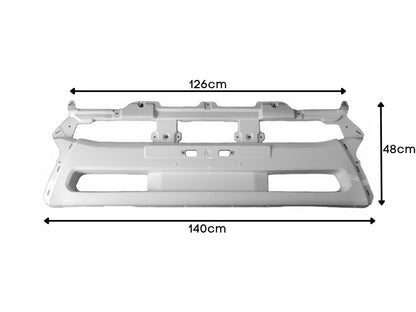 Front Bumper Bar Centre  –  High Bar  –  To Suit Hino 500 Series Euro 5 (17-On)