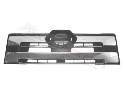 Grille  –  Upper  –  Black With Chrome Inserts  –  To Suit Hino 700 Series (04-18)