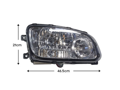 HeadLamp Head Light R/H Right Hand  –  HID With Power Pack  –  To Suit Hino 700 Series (04-18)