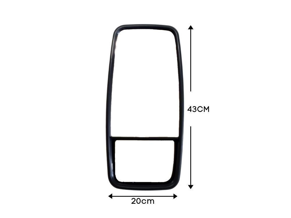 Mirror Head With Spotter Mirror R/H Right Hand  –  To Suit Hino Ranger (91-02)