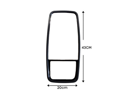 Mirror Head With Spotter Mirror R/H Right Hand  –  To Suit Hino Ranger (91-02)