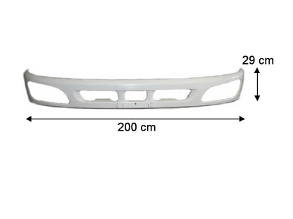 Front Bumper Bar  –  3 Stud  –  Narrow Cab  –  To Suit Hino Ranger Pro (03-11)