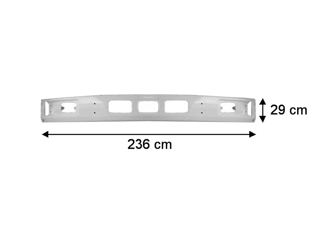 Front Bumper Bar  –  FS ONLY  –  Dolphin (84-93)