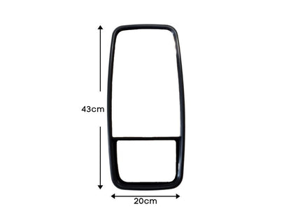 Mirror Head L/H Left Hand With Spotter Mirror  –  To Suit Hino FB / FC (96-02)