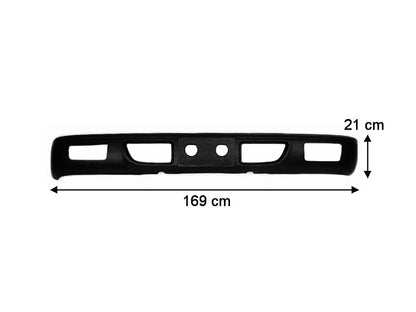 Front Bumper Bar  –  With Fog Lamp Holes  –  Narrow Cab  –  To Suit Isuzu N Series (94-07/05)