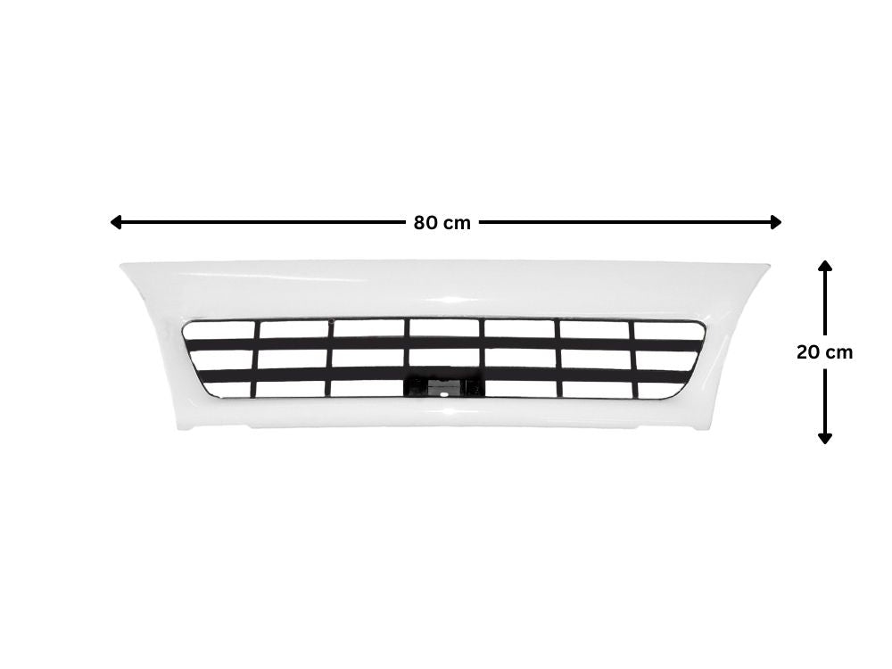 Grille  –  White  –  Narrow Cab  –  00  –  07/2005  –  To Suit Isuzu N Series (00-07/05)