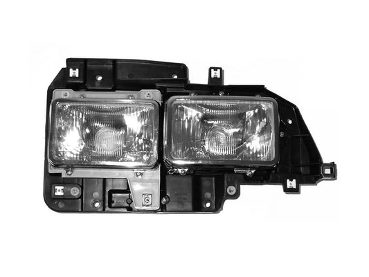 HeadLamp Head Light R/H Right Hand  –  Twin Square  –  To Suit Isuzu N Series (94-07/05)