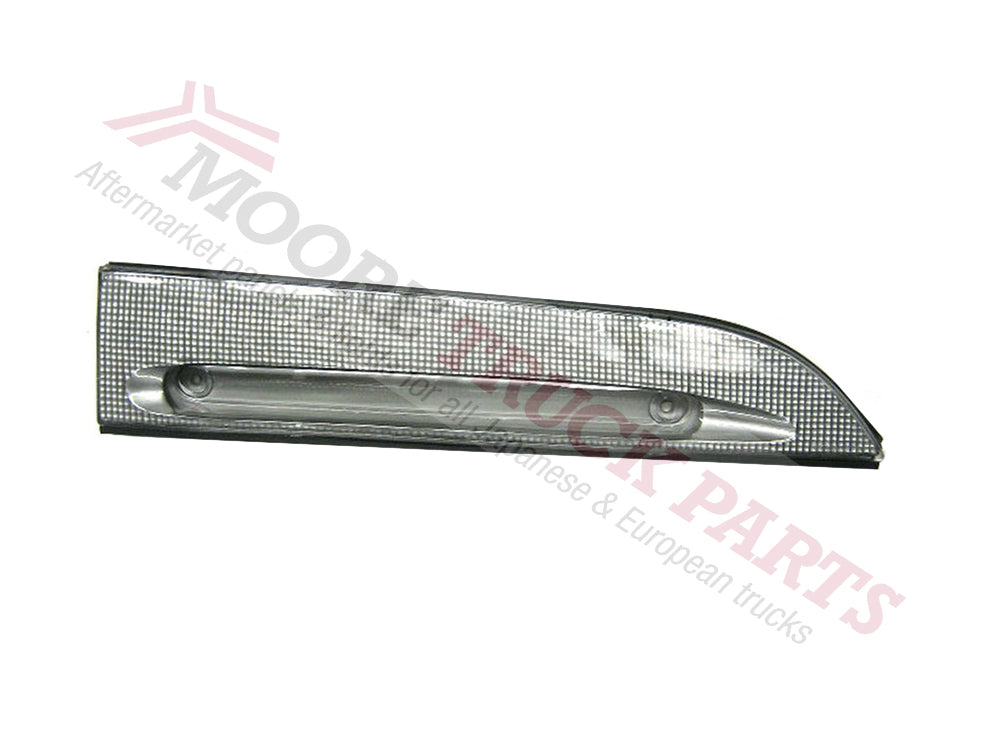 HeadLamp Head Light Garnish R/H Right Hand  –  Upper  –  Gray  –  Above HeadLamp Head Light  –  To Suit Isuzu N Series (94-07/05)