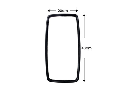 Mirror Head  –  Flat Glass  –  To Suit Isuzu N Series (94-07/05)