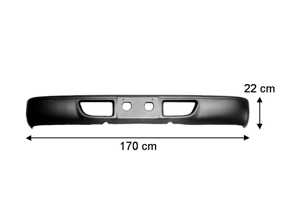 Front Bumper Bar  –  Narrow Cab  –  NKR  –  To Suit Isuzu N Series (12/04-08)