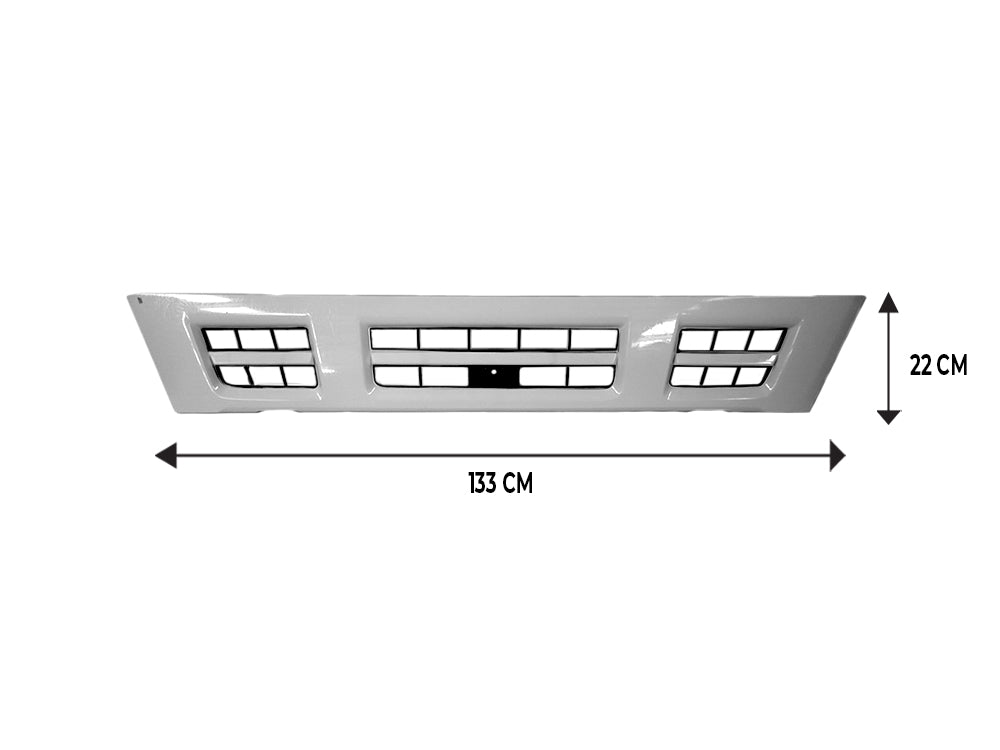 Grille Assembly  –  Wide Cab  –  NPR / NQR / NPS  –  To Suit Isuzu N Series (12/04-08)