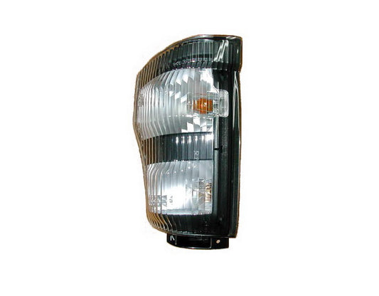 Corner Lamp L/H Left Hand  –  Black Outer Edge  –  To Suit Isuzu N Series (12/04-08)