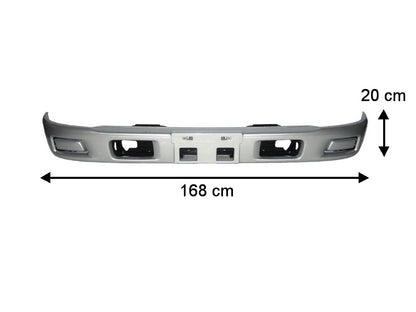 Front Bumper Bar  –  Without Fog Lamp Holes  –  Genuine Pull OTo Suit Hino FF  –  Narrow Cab  –  Second Hand  –  NLR / NLS/ NMR  –  To Suit Isuzu N Series (08-On)