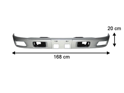 Front Bumper Bar  –  With Fog Lamp Holes  –  Genuine Pull OTo Suit Hino FF  –  Narrow Cab  –  Second Hand  –  NLR / NLS/ NMR  –  To Suit Isuzu N Series (08-On)