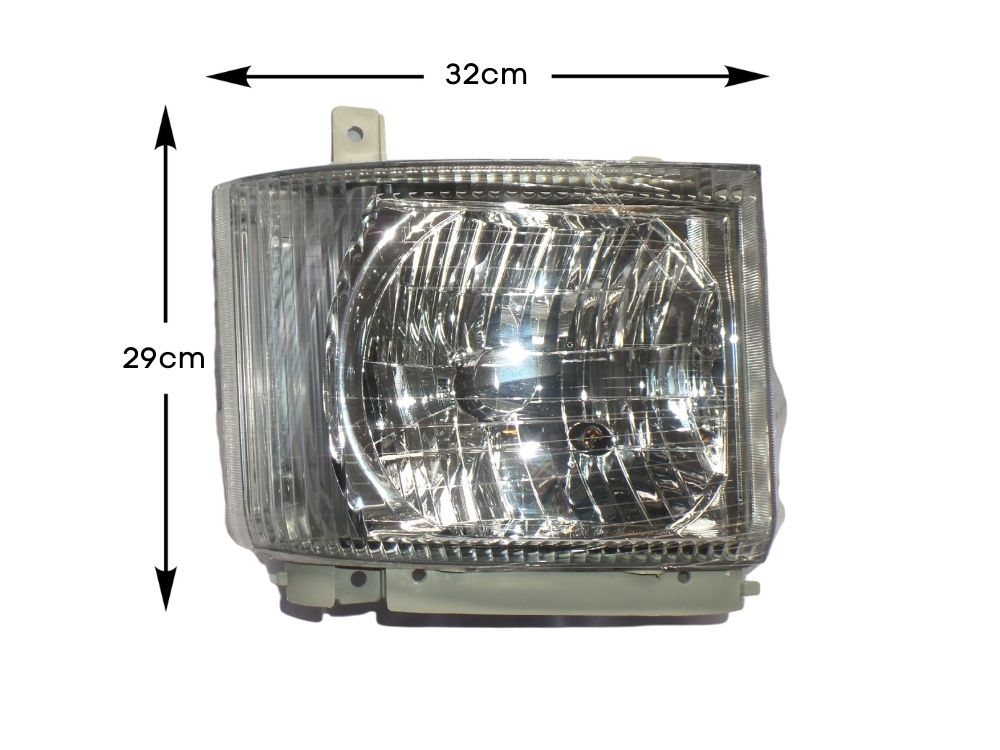 HeadLamp Head Light R/H Right Hand  –  Manual Adjust  –  NLR / NLS/ NMR / NPR / NQR / NPS  –  To Suit Isuzu N Series (08-On)