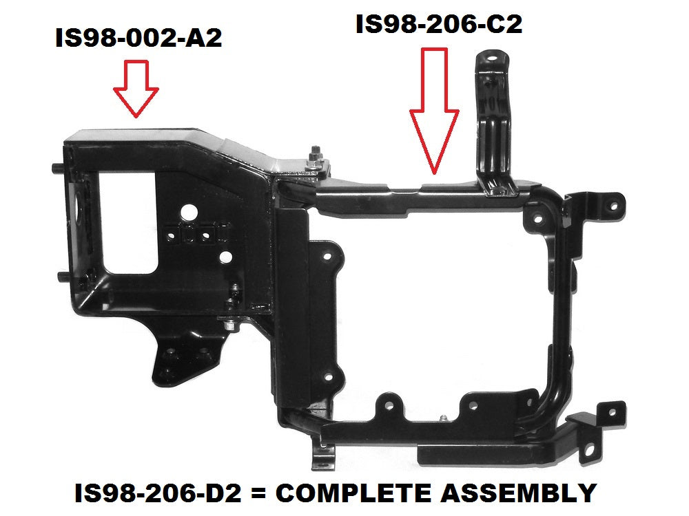 Front Bumper Bar Bracket L/H Left Hand  –  FX  –  To Suit Isuzu F Series (08-On)