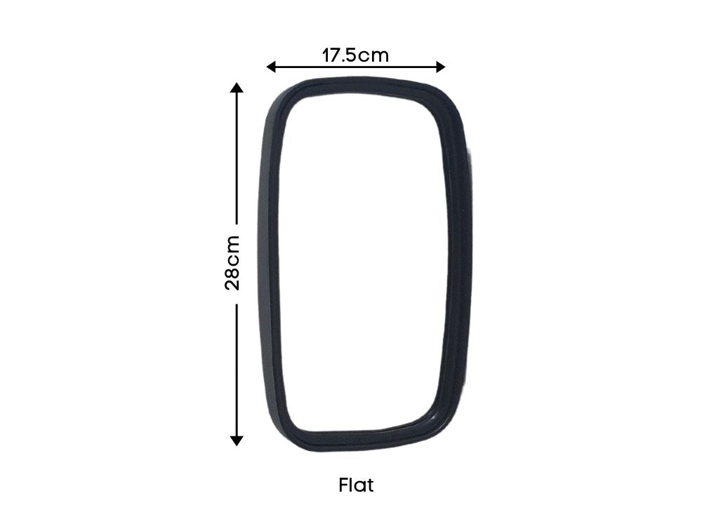 Spotter Mirror R/H Right Hand = L/H Left Hand  –  Flat Glass  –  To Suit Isuzu CX / EX - Giga(94-17)