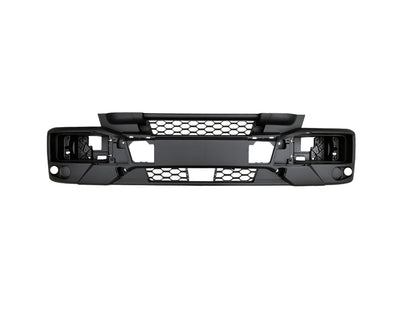 Front Bumper Bar  –  With Flasher Holes  –  Low Bar  –  To Suit Iveco Eurocargo ML120 / ML160 / ML180 (16-On)