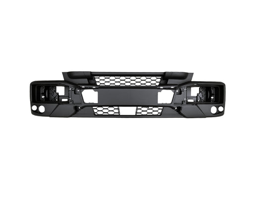 Front Bumper Bar  –  With Fog & Flasher Holes  –  Low Bar  –  To Suit Iveco Eurocargo ML120 / ML160 / ML180 (16-On)