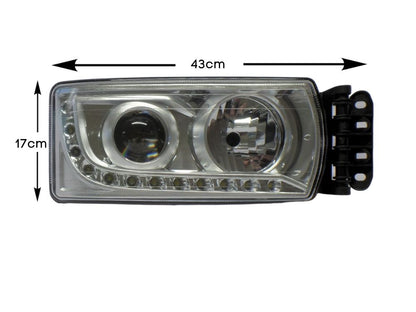 HeadLamp Head Light R/H Right Hand  –  Manual Adjust  –  To Suit Iveco Eurocargo ML120 / ML160 / ML180 (16-On)