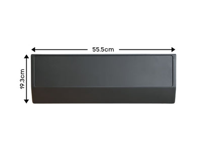 Front Bumper Bar  –  Number Plate Holder Panel  –  To Suit Iveco Eurotech 240 (92-04)