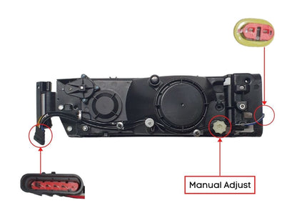 HeadLamp Head Light R/H Right Hand  –  Manual Adjust  –  To Suit Iveco Eurotech 240 (92-04)