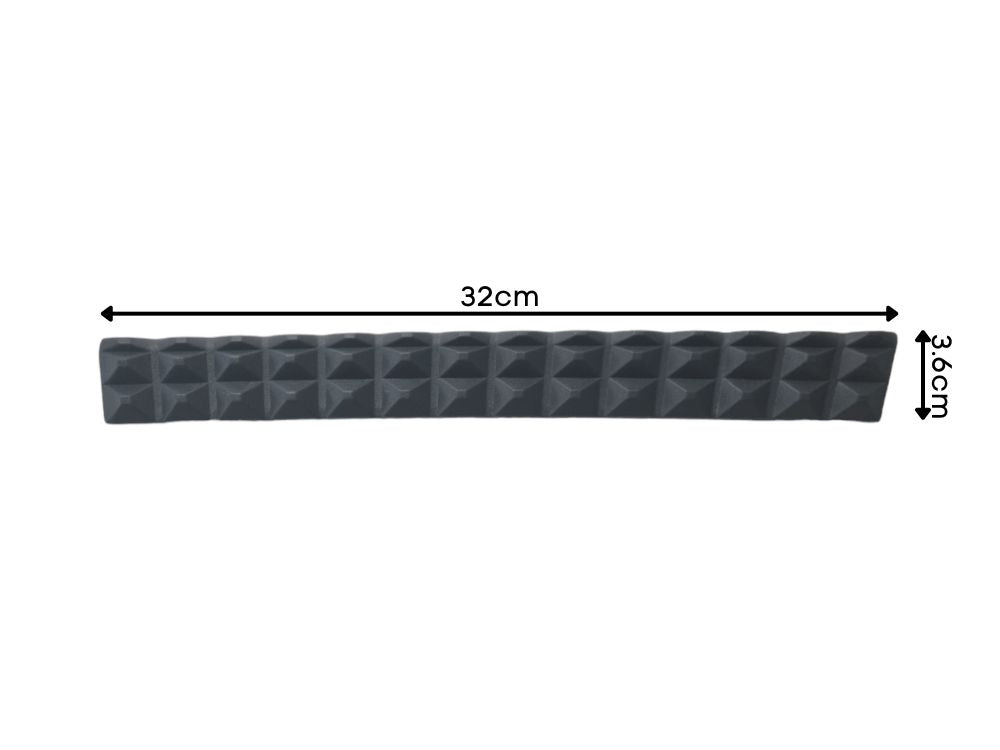 Step Element R/H Right Hand  –  Lower  –  Plastic  –  Dark Grey  –  To Suit Iveco Stralis AT / AD / AS (01-07)