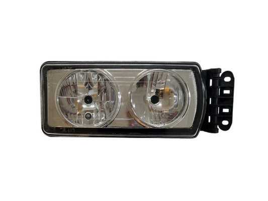 HeadLamp Head Light R/H Right Hand  –  Manual Adjust  –  With Chrome Lens  –  To Suit Iveco Eurocargo 75 / 120 / 130 / 180 (09-16)