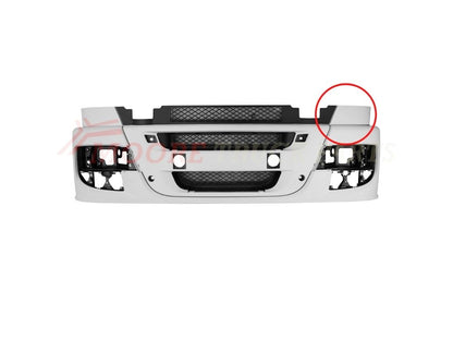 Front Bumper Bar  –  With White Upper Corners  –  Iveco Stralis AS (07-13)