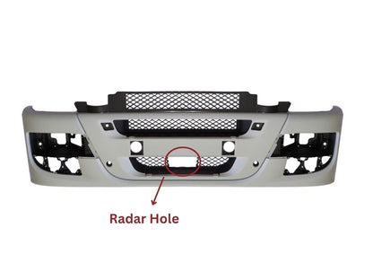 Front Bumper Bar With White Radar  –  Iveco Stralis AT/AD (13-On)