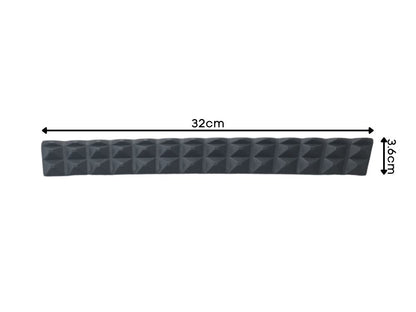 Step Element R/H Right Hand  –  Lower  –  Plastic  –  Dark Grey  –  To Suit Iveco Stralis AT / AD / AS (13-On)