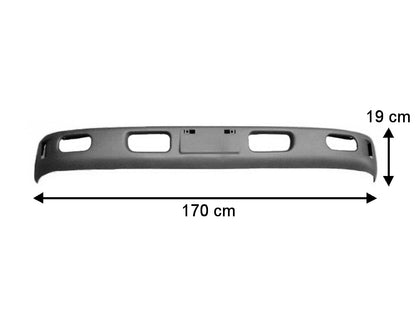 Front Bumper Bar  –  Plastic  –  Narrow Cab  –  To Suit Mitsubishi Canter FE5 / FB5 (95-05)