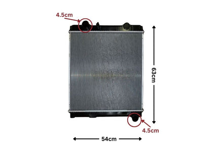 Radiator  –  4M50 Engine  –  Manual  –  FE83D/FE84D/FE85D/To Suit Hino FG (08-10)