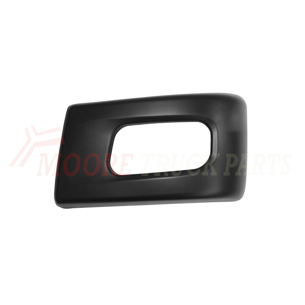 Front Bumper Bar End L/H Left Hand  –  Narrow Cab  –  With Fog Lamp Holes  –  To Suit Mitsubishi Canter FEA (11-On)