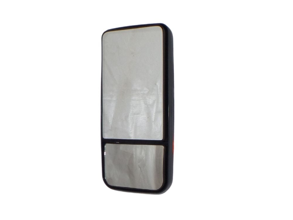 Mirror Head R/H Right Hand = L/H Left Hand  –  Manual  –  Flat Main Glass With Spotter  –  To Suit Mitsubishi Fighter FK / FM / FN (96-08)