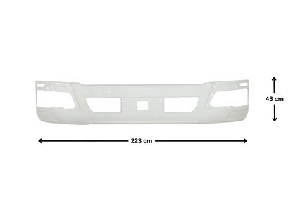 Front Bumper Bar  –  With Radar Hole  –  Wide Cab  –  To Suit Mitsubishi Fighter FM / FN (19-On)