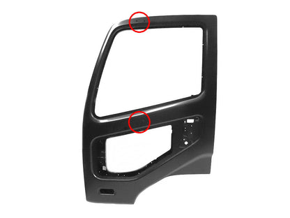 Door Shell L/H Left Hand  –  With Curb Holes& Australian Standard Mirror Arm Holes  –  To Suit Mitsubishi Fighter FK / FM / FN (08-On)